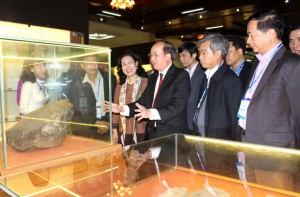 Đoàn đại biểu tham dự Hội nghị Xúc tiến đầu tư thăm Bảo tàng Phú Yên