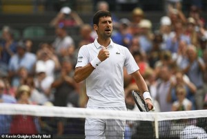 Djokovic vất vả vào vòng 4, tay vợt 15 tuổi tiếp tục bay cao tại Wimbledon 2019