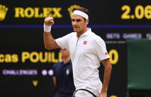 Vòng 3 Wimbledon 2019: “Tàu tốc hành” Federer lập kỷ lục đáng nhớ