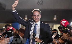Hy Lạp: Thủ tướng đắc cử Kyriakos Mitsotakis cam kết thay đổi