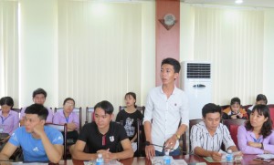 Đưa thông tin du học - xuất khẩu lao động đến sinh viên