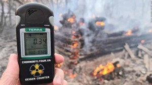 Cháy lớn gần nhà máy điện hạt nhân Chernobyn ở Ukraine