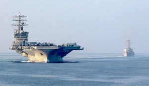 Tàu sân bay USS Nimitz của Mỹ tiếp tục ở lại vùng Vịnh