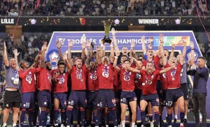 Đánh bại PSG, Lille giành Siêu cúp Pháp 2021