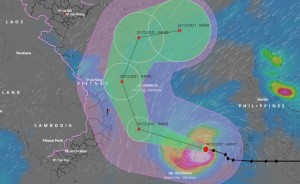 Đóng cửa sân bay, nhiều chuyến phải hủy trước bão Rai