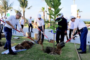 Trồng cây hưởng ứng Tuần lễ Biển và Hải đảo Việt Nam năm 2022