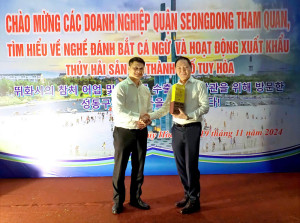 Doanh nghiệp Hàn Quốc tìm hiểu cơ hội hợp tác tại Tuy Hòa