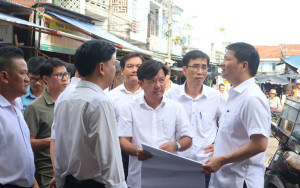 Kiểm tra việc quản lý, đầu tư chợ Tuy Hòa