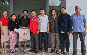 Bàn giao Nhà Chữ thập đỏ cho hộ nghèo xã Đa Lộc
