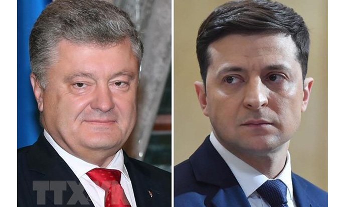 Bầu cử Ukraine: Diễn viên hài Vladimir Zelensky đang chiếm ưu thế