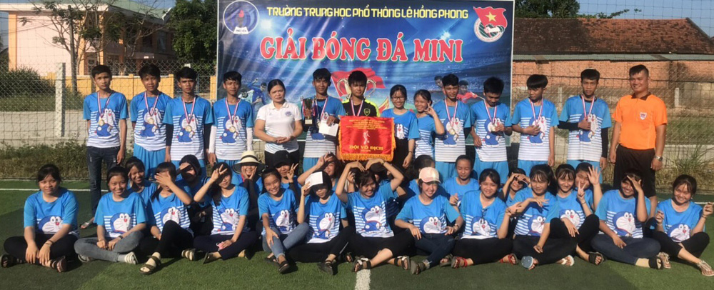 Trường THPT Lê Hồng Phong: Đầu tư để phát triển thể thao học đường