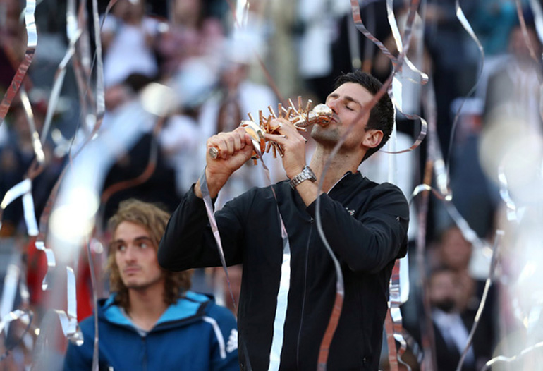 Djokovic lần thứ 3 đăng quang Madrid Masters