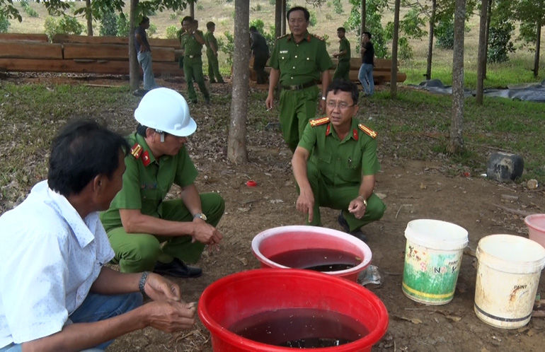 Tái diễn tình trạng khai thác vàng trái phép