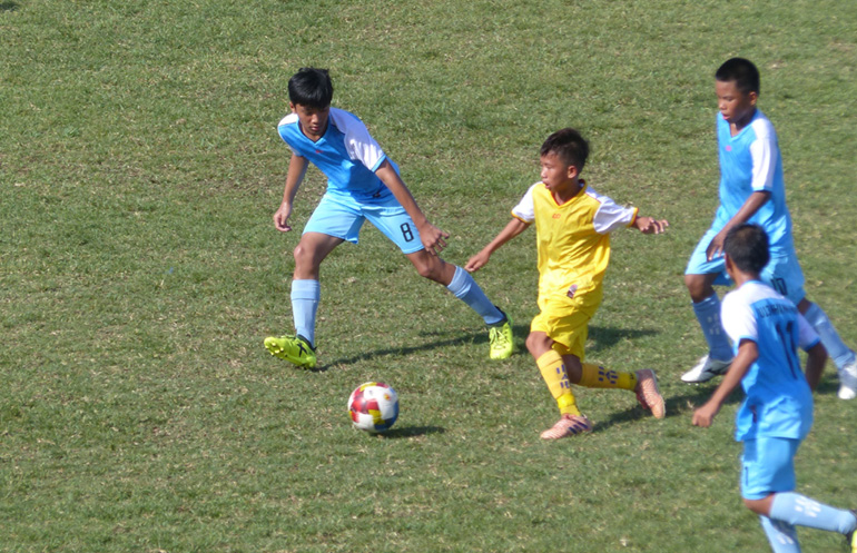 U13 Phú Yên thắng 3-0 trước U13 Khánh Hòa