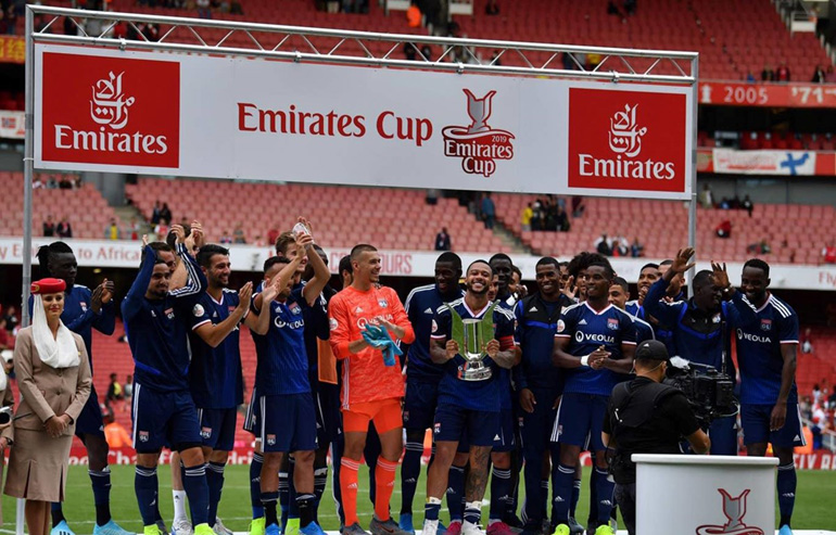 Emirates Cup 2019: Arsenal ngậm ngùi nhìn Lyon nâng cúp trên sân nhà