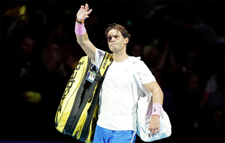 Rafael Nadal “nếm trái đắng” ngay trận ra quân ATP Finals 2019