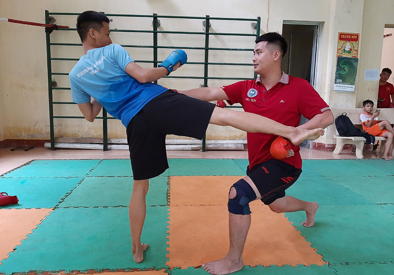 Nỗ lực của đội tuyển Karatedo Phú Yên