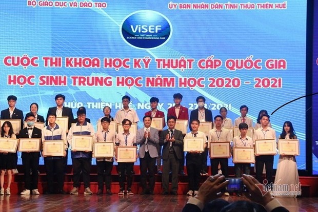 Kỳ thi khoa học kỹ thuật cấp quốc gia: 3 học sinh Phú Yên đạt giải