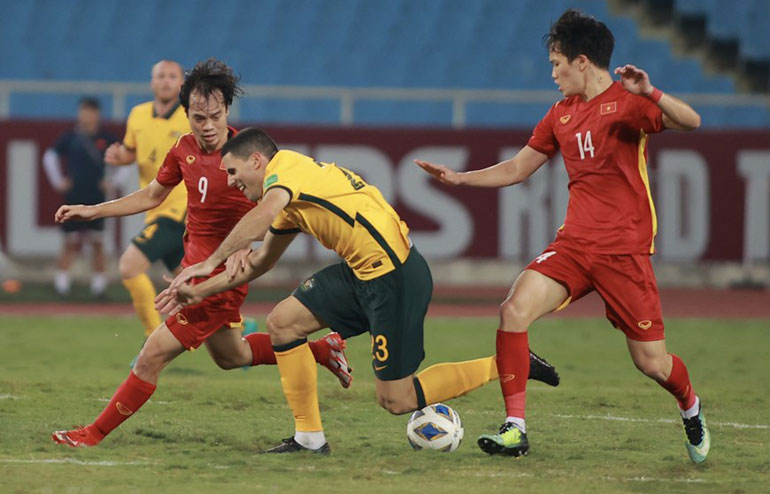 Việt Nam không thể tạo bất ngờ trước đối thủ mạnh Úc