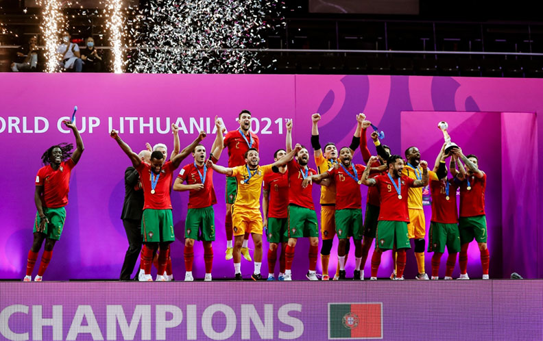 Đánh bại ĐKVĐ Argentina, Bồ Đào Nha lần đầu đăng quang Futsal World Cup