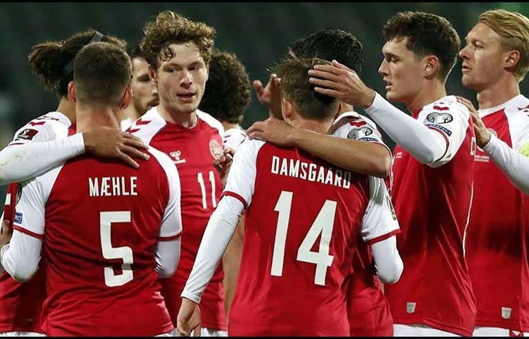 Vòng loại World Cup 2022 khu vực châu Âu: Đan Mạch và Anh thắng “hủy diệt”