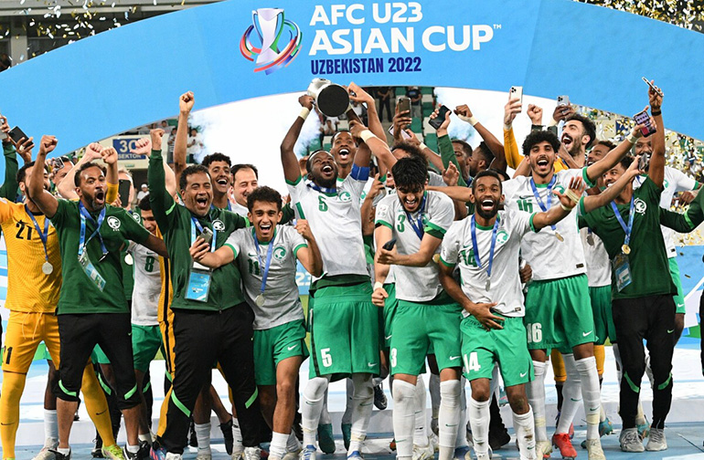 Đánh bại chủ nhà Uzbekistan, Ả-rập Xê-út lần đầu vô địch U23 châu Á