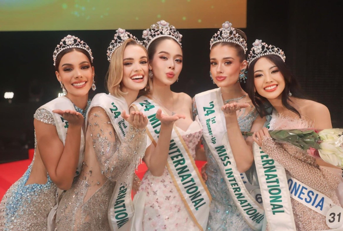 Đại diện nhan sắc Việt Nam Thanh Thủy đăng quang Miss International 2024