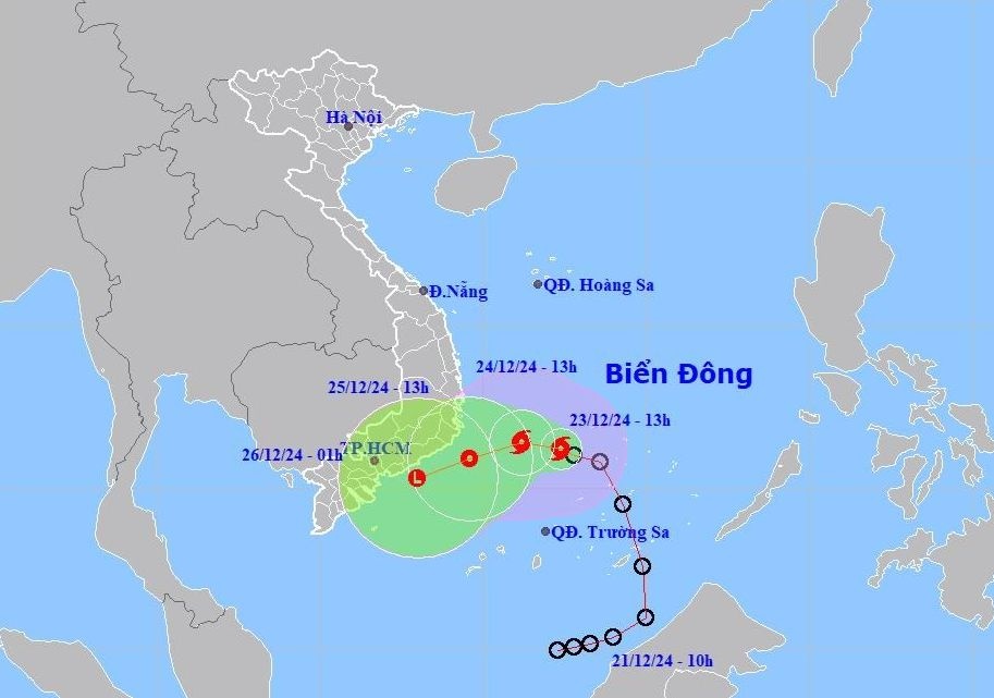 Bão Pabuk mạnh cấp 8, Phú Yên đến Cà Mau chủ động ứng phó