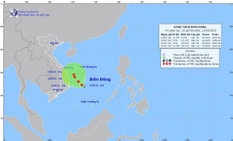 Chủ động ứng phó áp thấp nhiệt đới và không khí lạnh